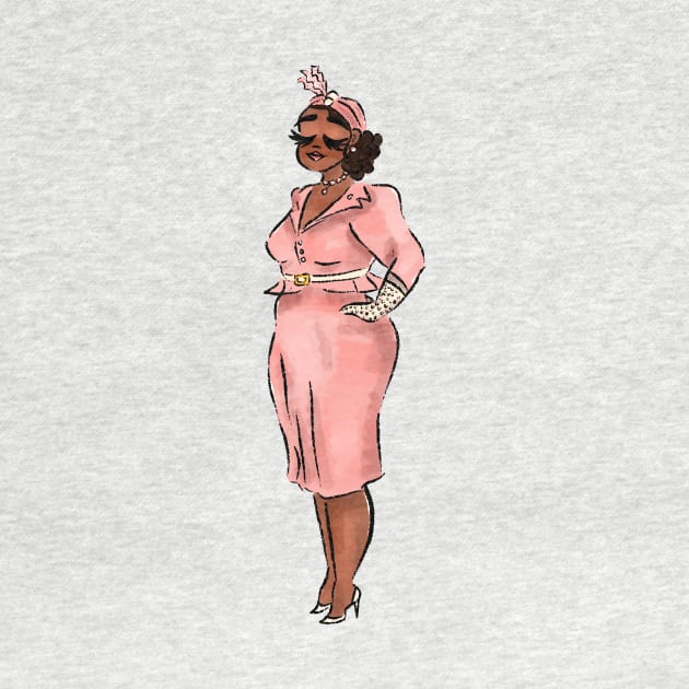 1920s plus size Queen by The Mindful Maestra